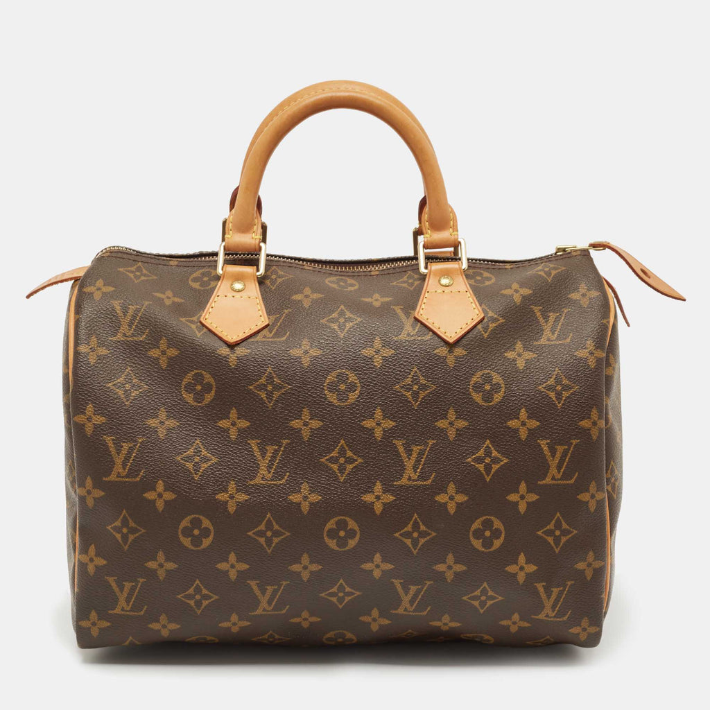 LOUIS VUITTON Monogram Canvas Speedy 30 Bag