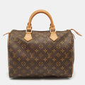 LOUIS VUITTON Monogram Canvas Speedy 30 Bag
