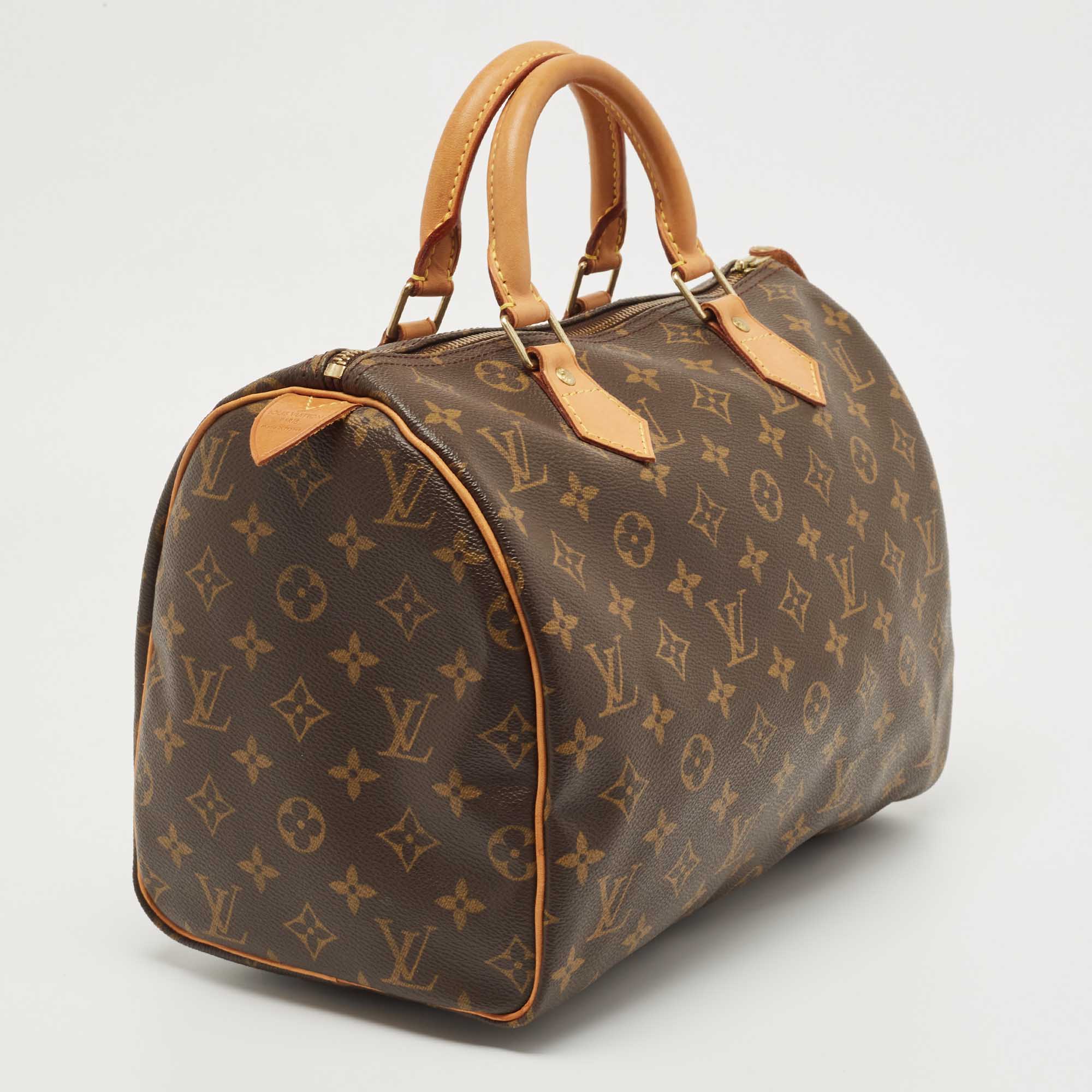LOUIS VUITTON Monogram Canvas Speedy 30 Bag
