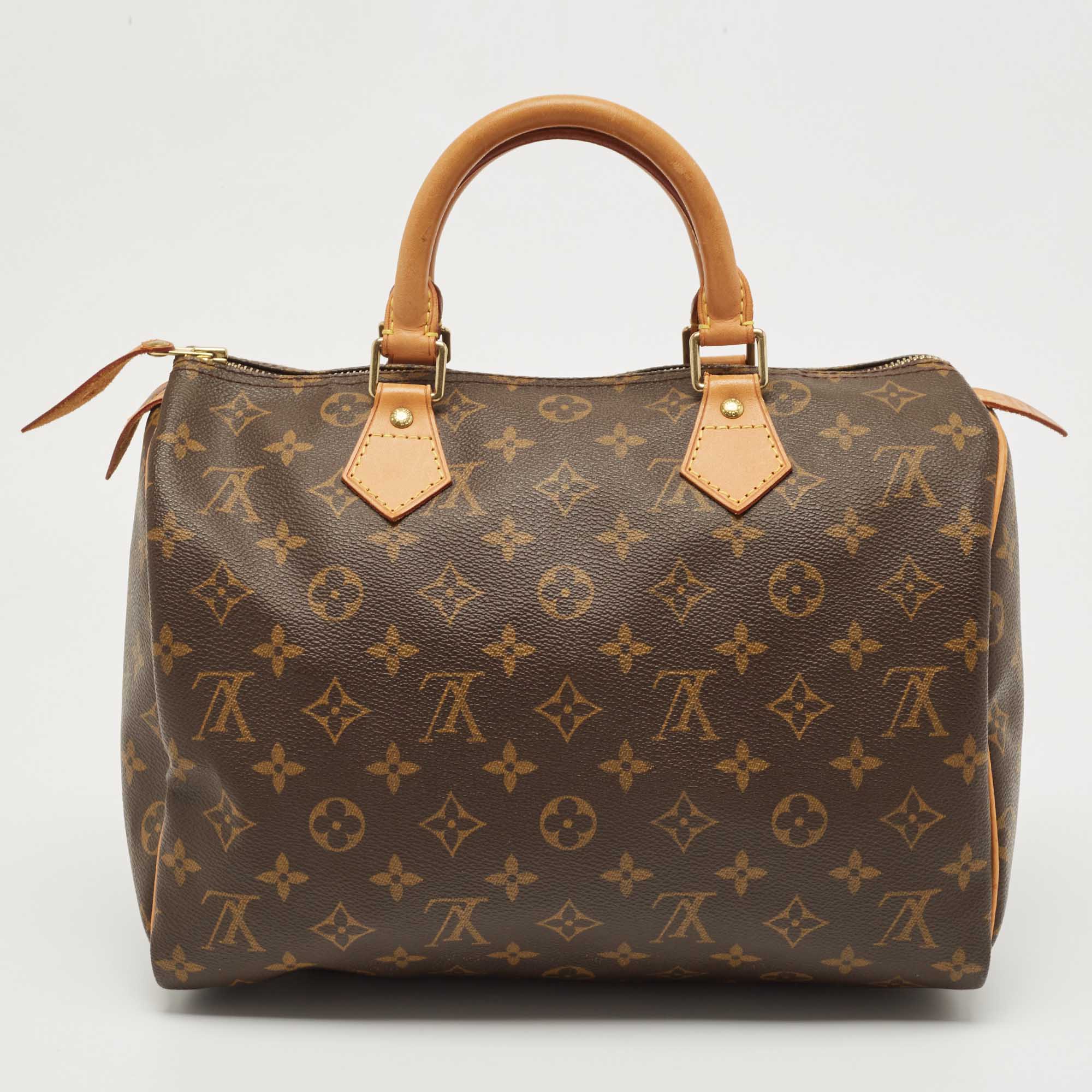 LOUIS VUITTON Monogram Canvas Speedy 30 Bag