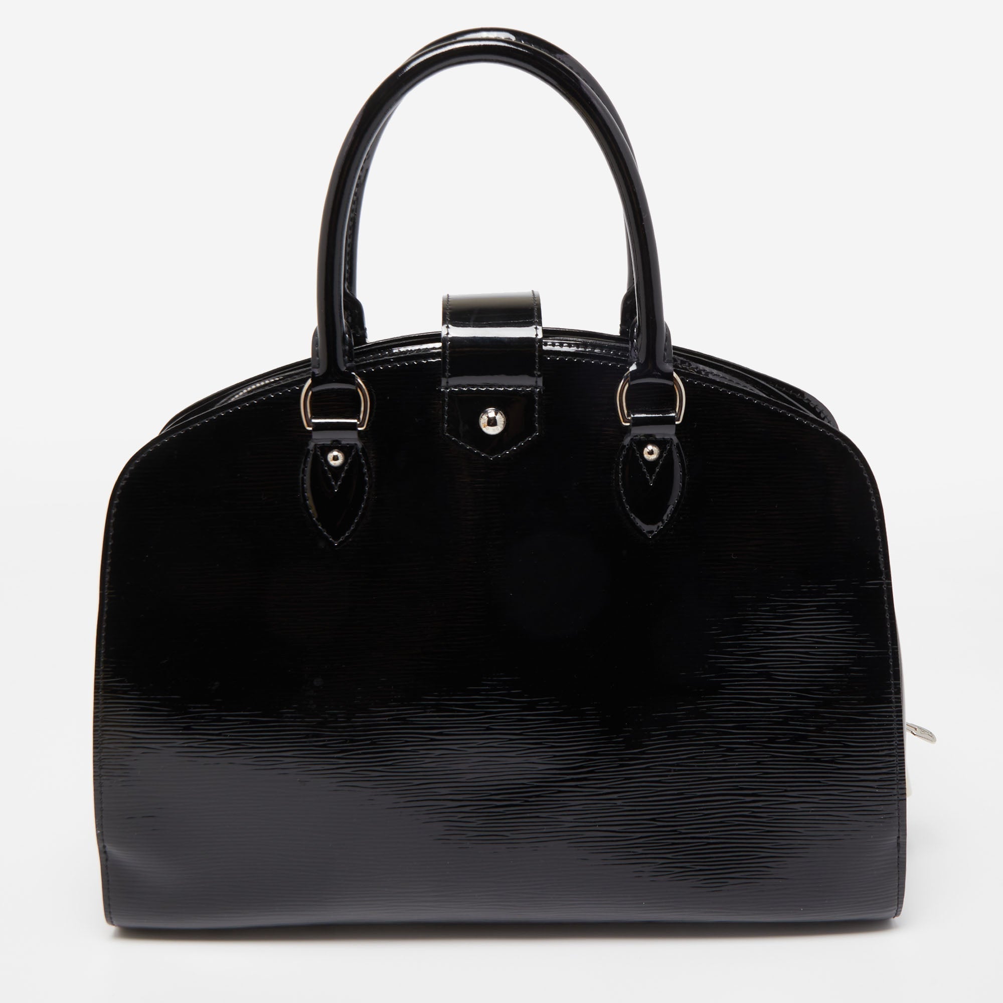LOUIS VUITTON Black Electric Epi Leather Pont Neuf GM Bag