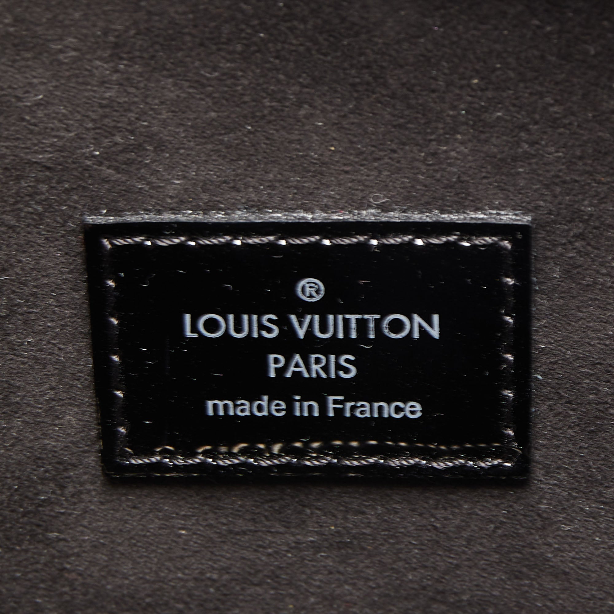 LOUIS VUITTON Black Electric Epi Leather Pont Neuf GM Bag