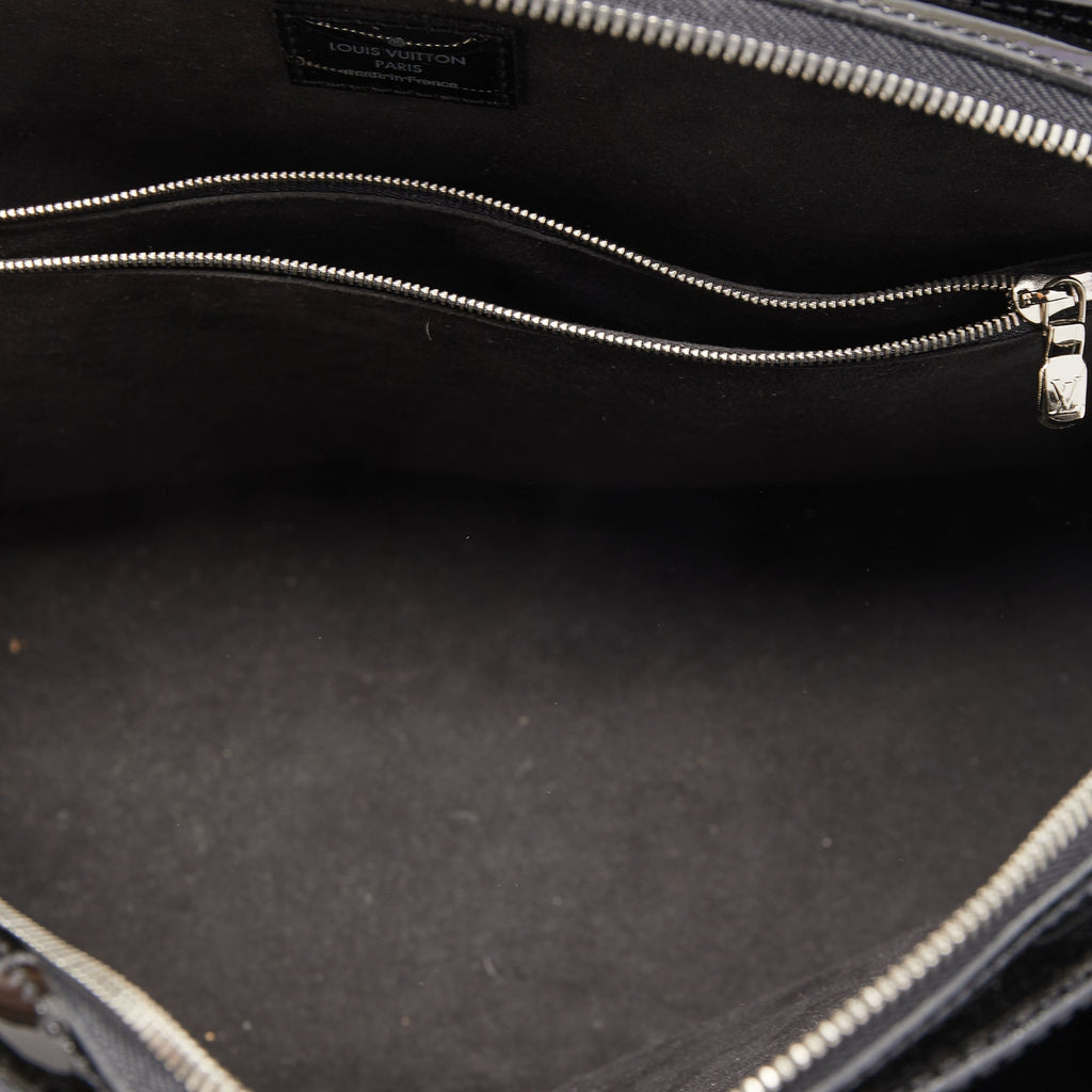 LOUIS VUITTON Black Electric Epi Leather Pont Neuf GM Bag