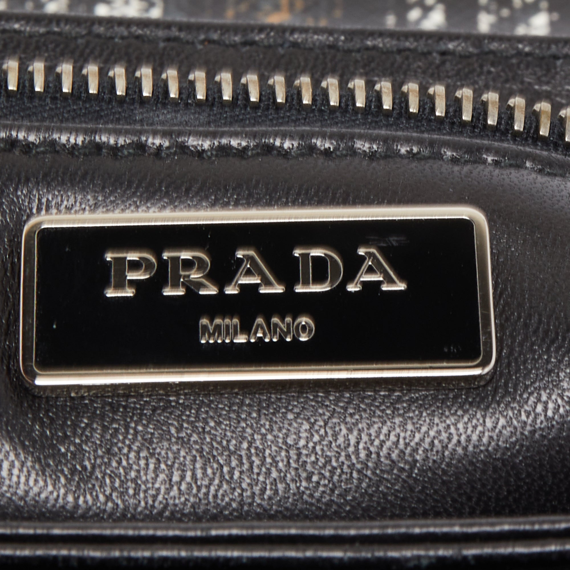 PRADA Multicolor Tartan Plaid Saffiano Leather Flap Shoulder Bag