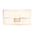 Fendi White Baguette