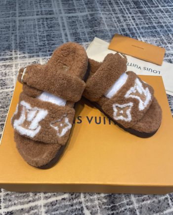 louis vuitton Women's Paseo Flat Comfort Mule Cognac For Women 1AACRN