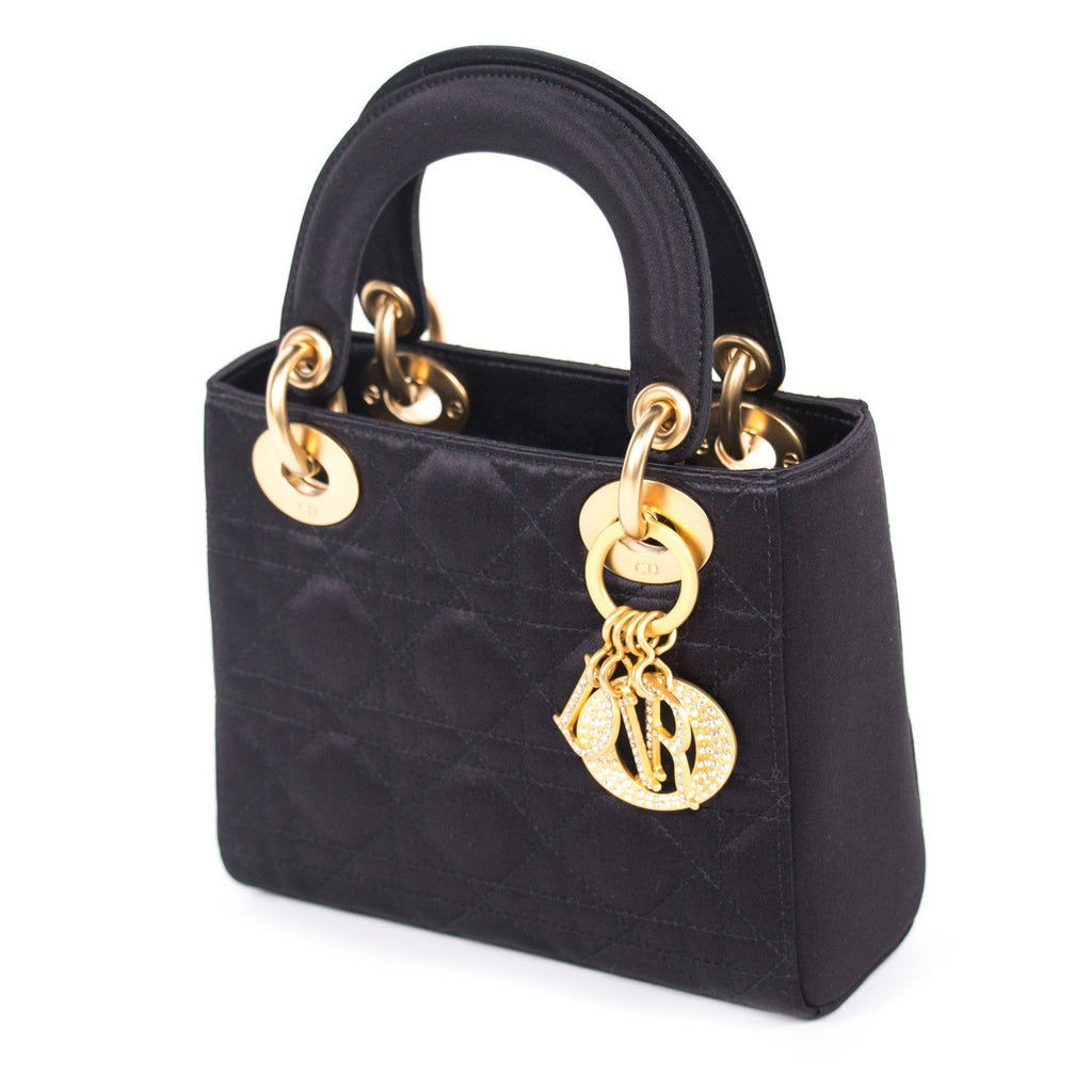 Christian Dior Satin Micro Lady Dior