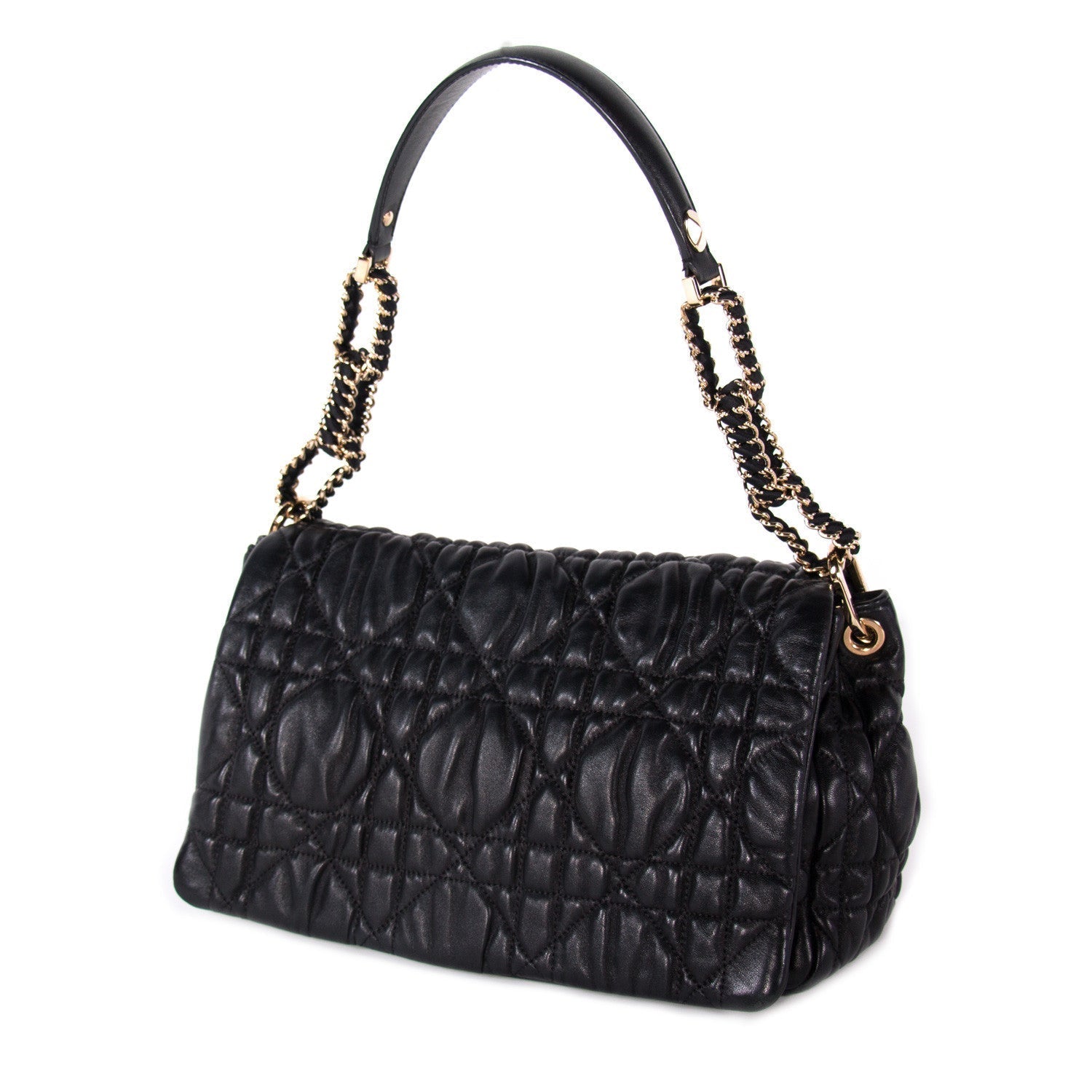 Christian Dior Delices Gaufre Medium Flap Bag