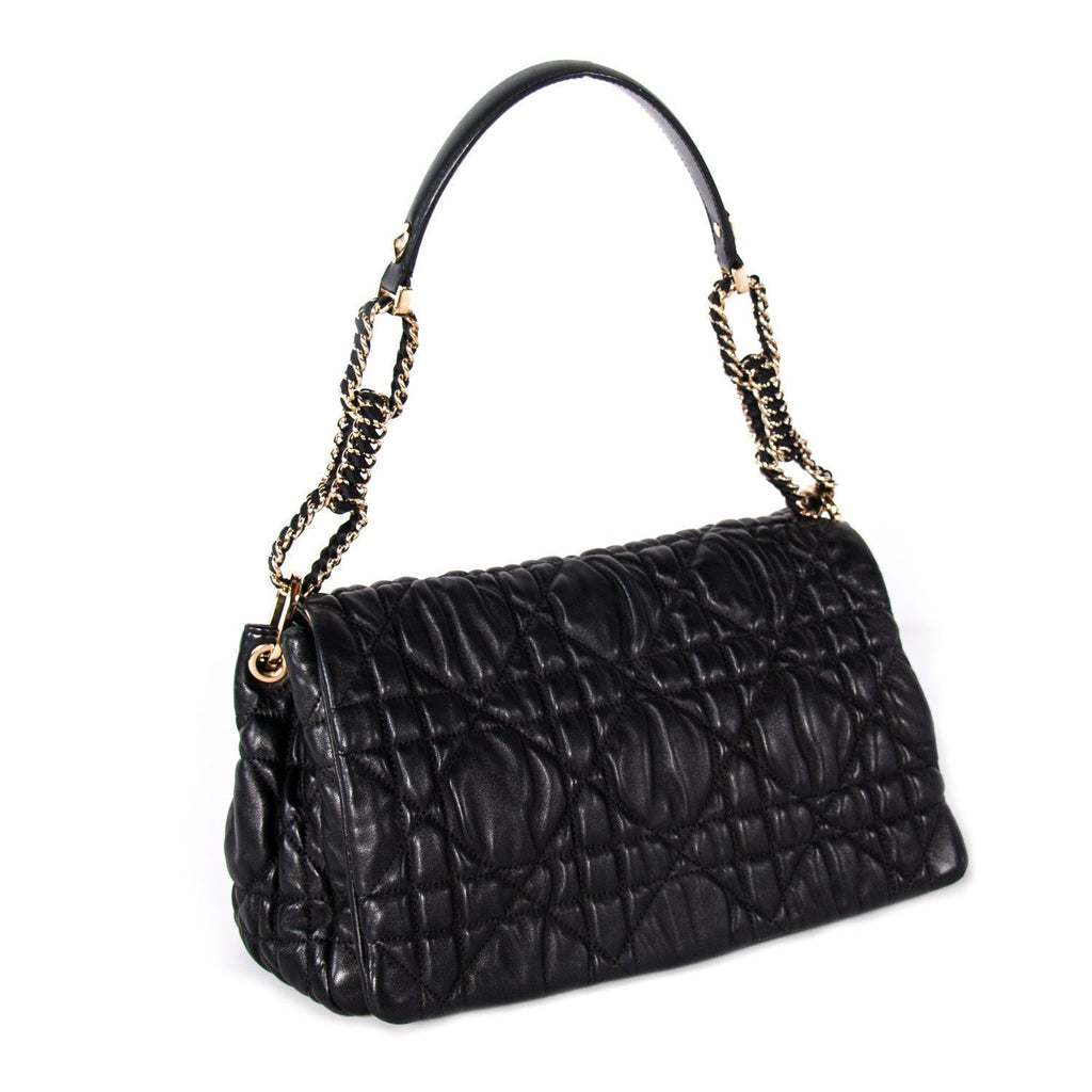 Christian Dior Delices Gaufre Medium Flap Bag