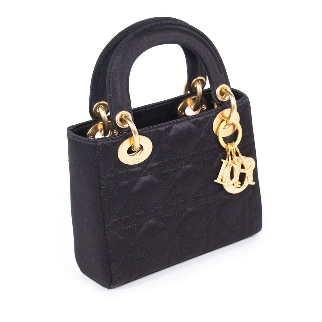 Christian Dior Satin Micro Lady Dior
