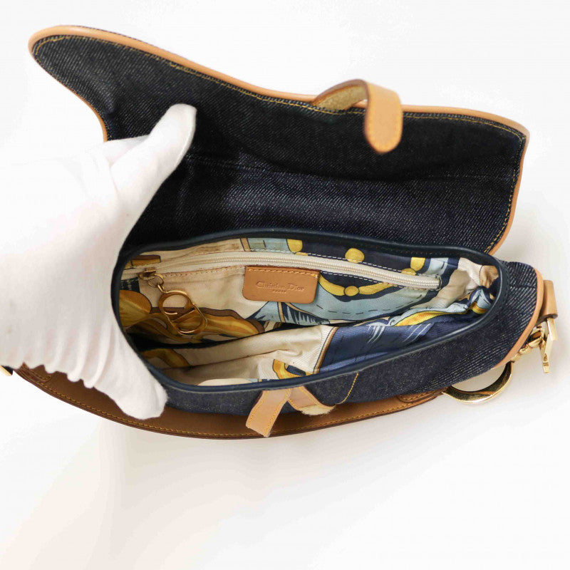 Christian Dior Saddle Denim Vintage