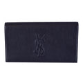 Saint Laurent YSL Belle De Jour Navy Blue Leather Large Clutch Bag 361120