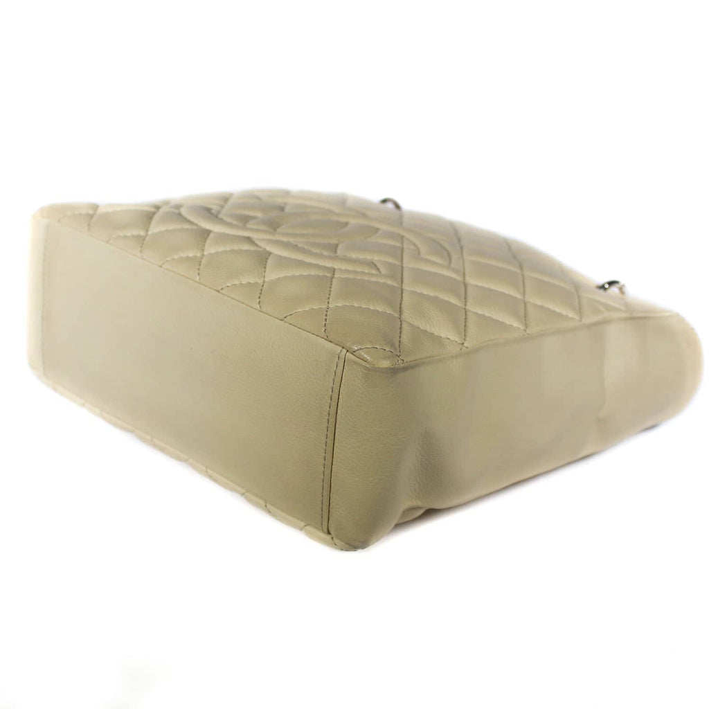Chanel PST beige Caviar Silver