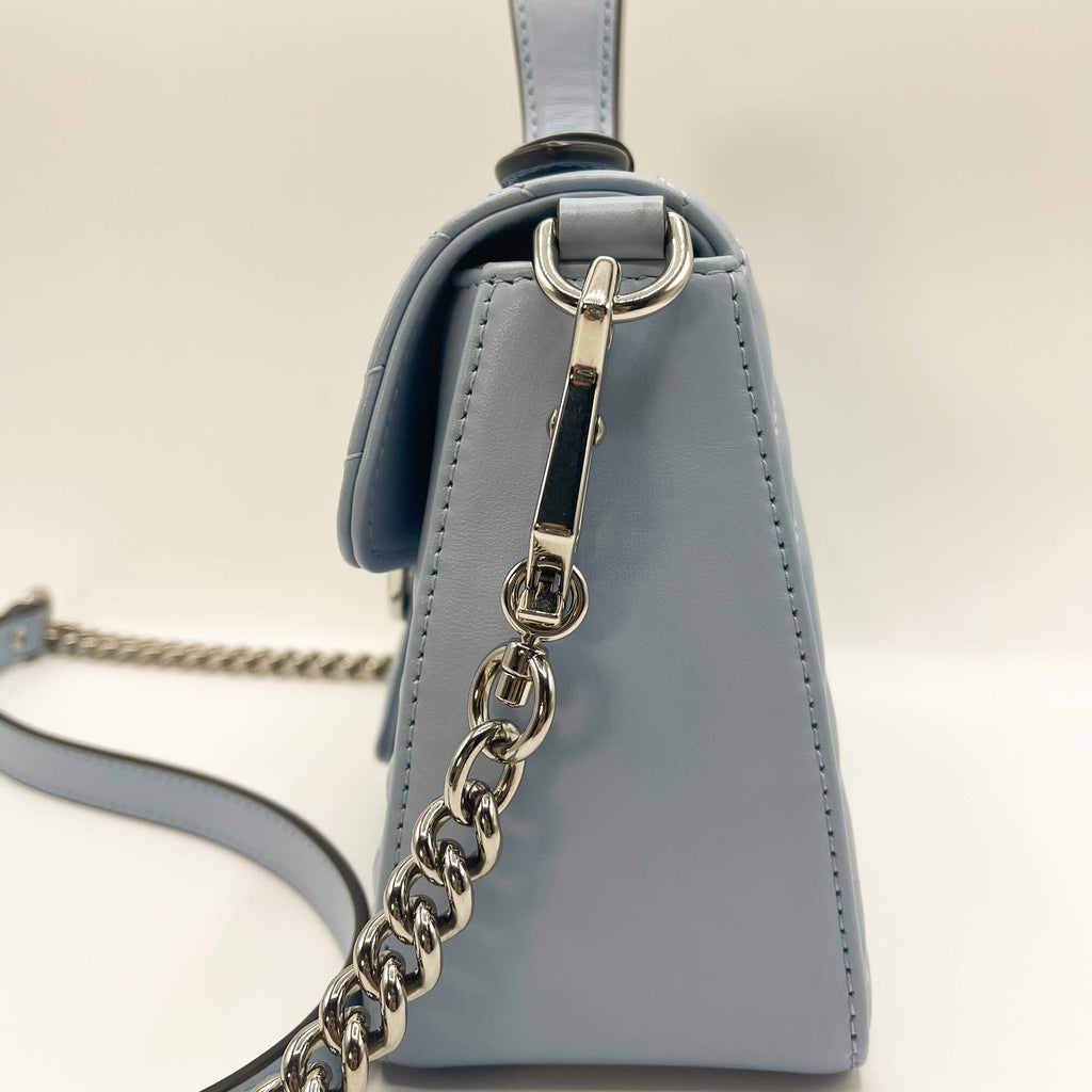 Gucci GG Azure Marmont Mini Matelassé Leather