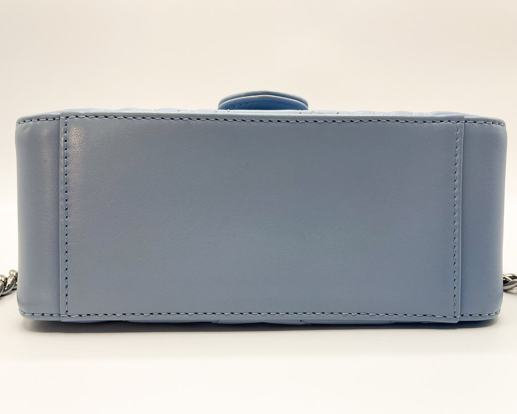 Gucci GG Azure Marmont Mini Matelassé Leather