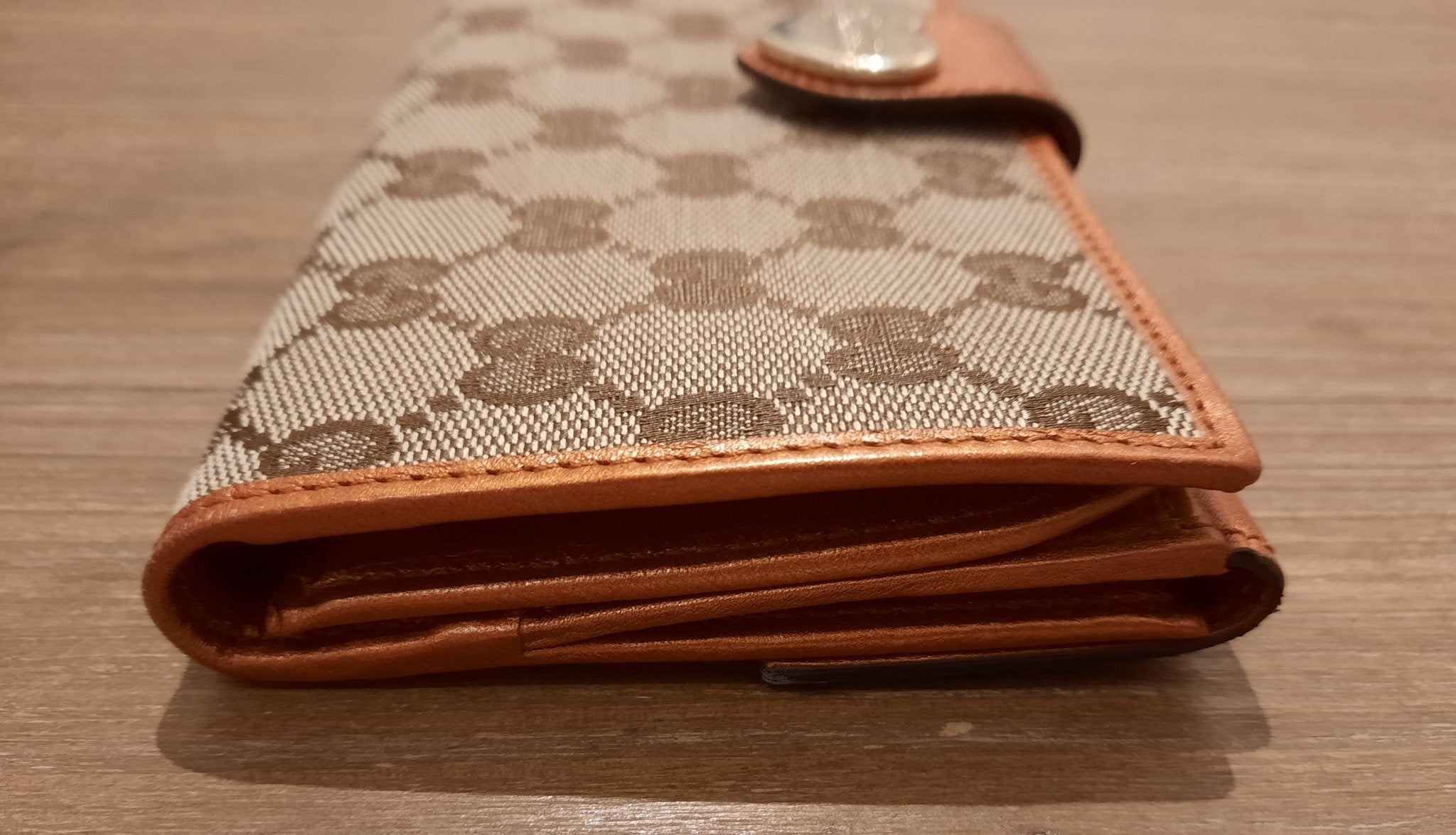 Guccissima Beige Marrone-Arancio Canva Cuore