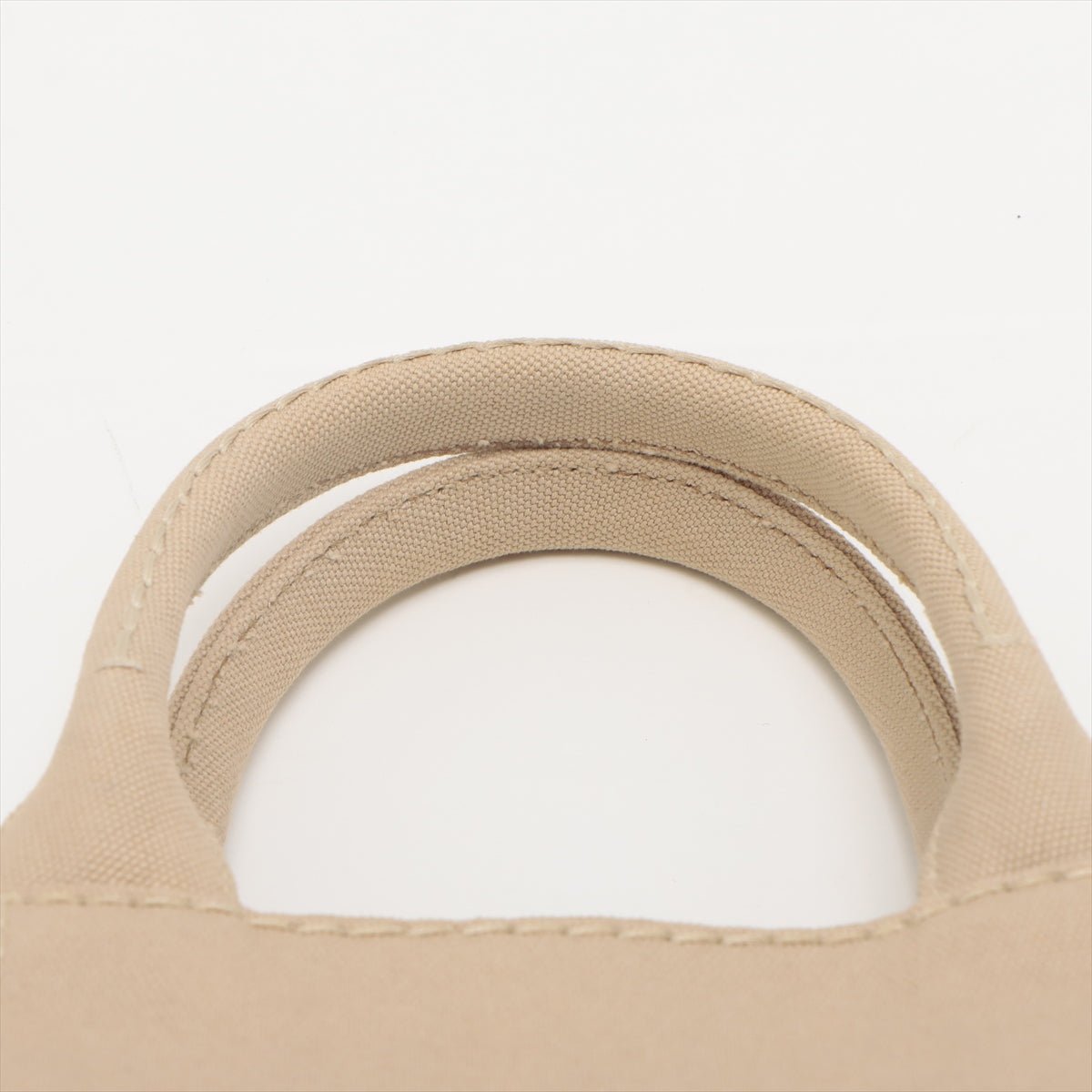 Prada 2-Way Canvas Tote Bag Beige