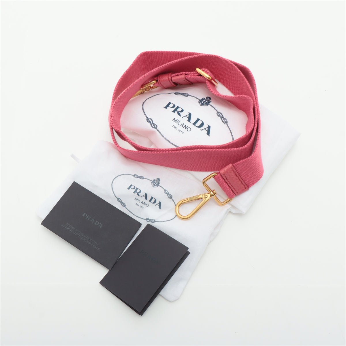 Prada 2-Way Canvas Tote Bag Pink