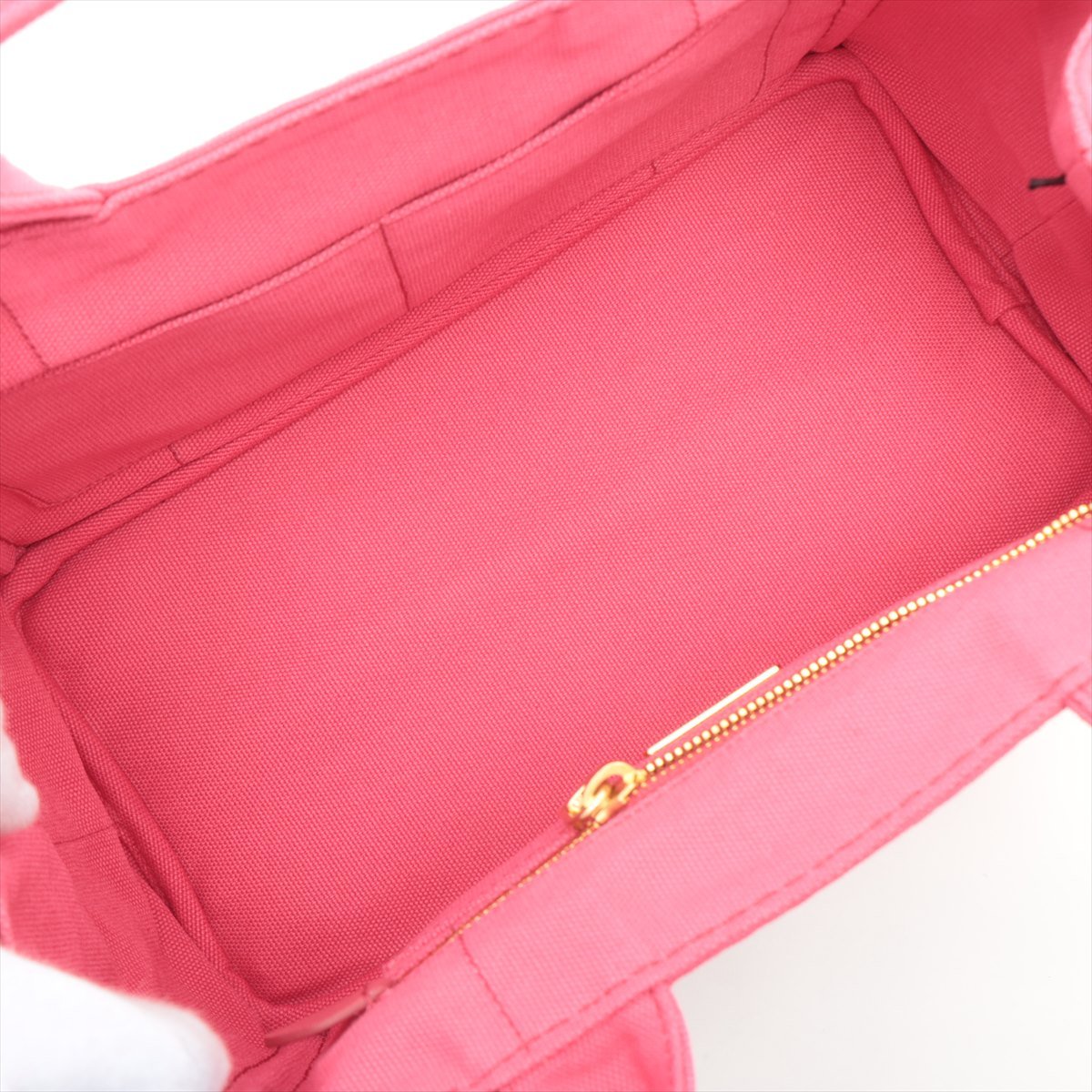 Prada 2-Way Canvas Tote Bag Pink