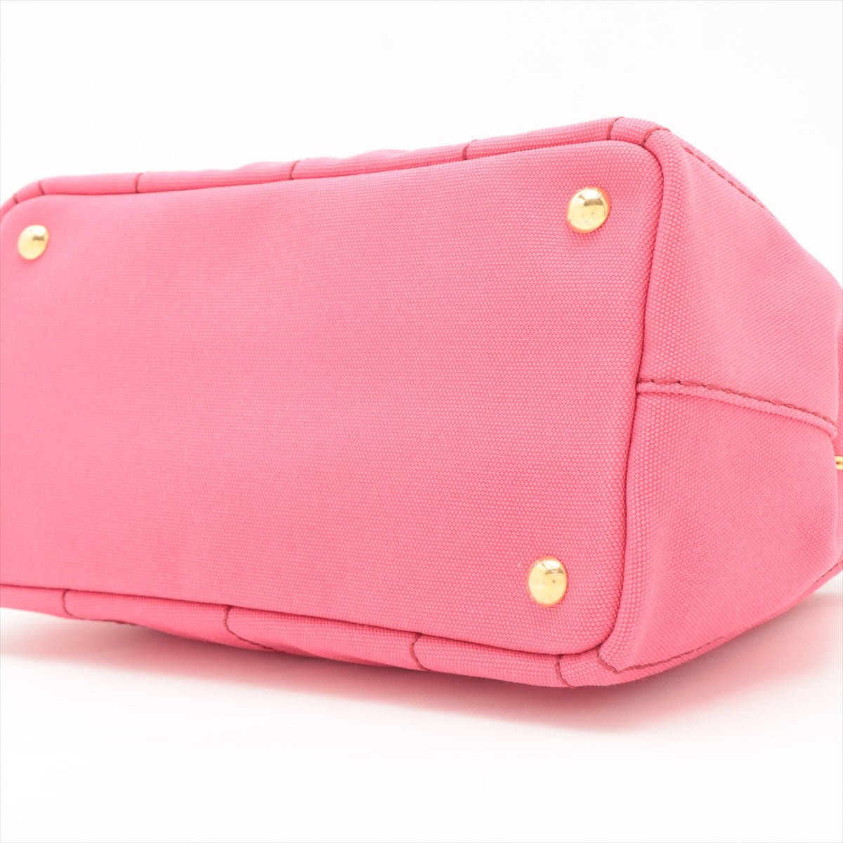 Prada 2-Way Canvas Tote Bag Pink