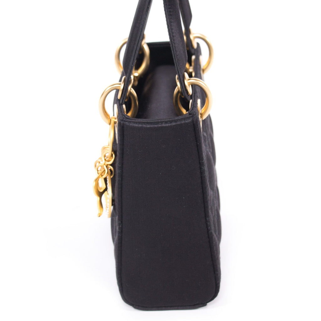Christian Dior Satin Micro Lady Dior