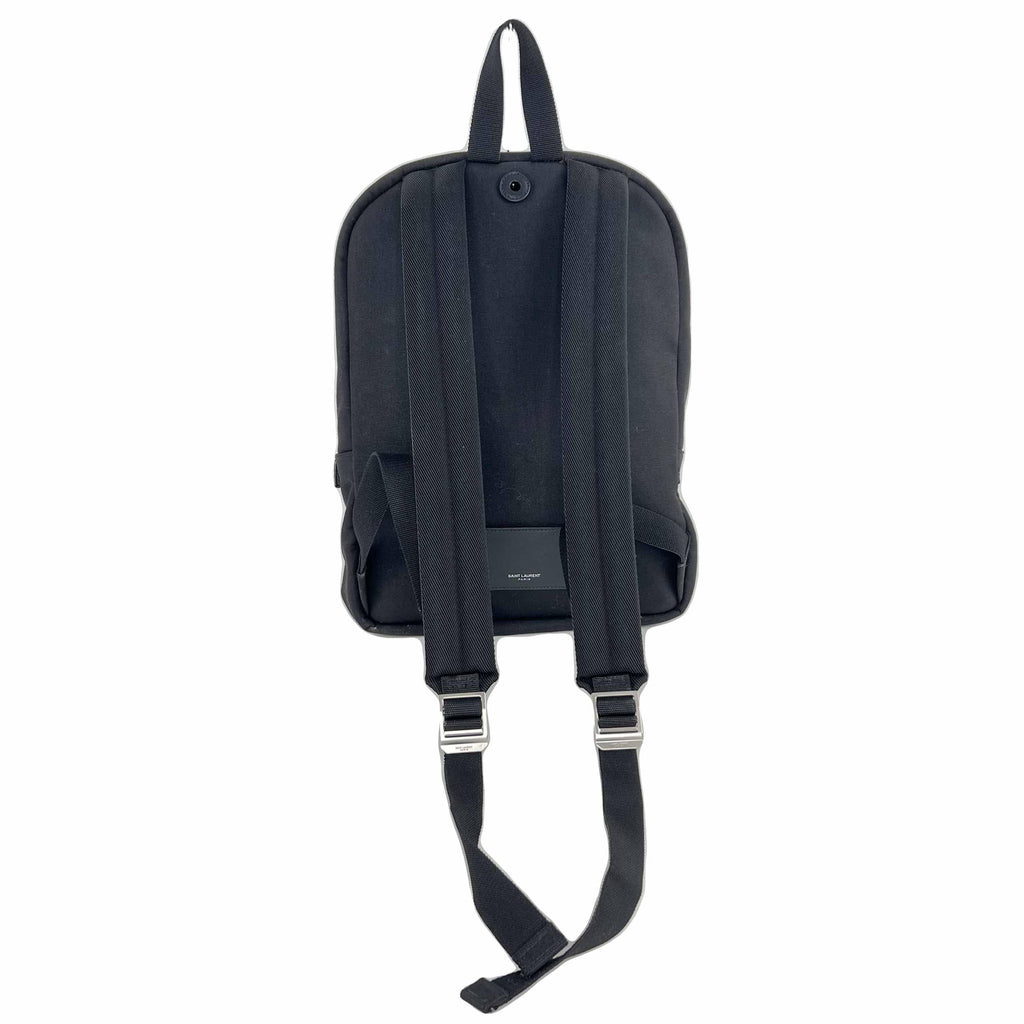Saint Laurent Canvas City Laptop Backpack