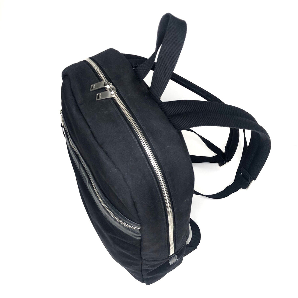 Saint Laurent Canvas City Laptop Backpack