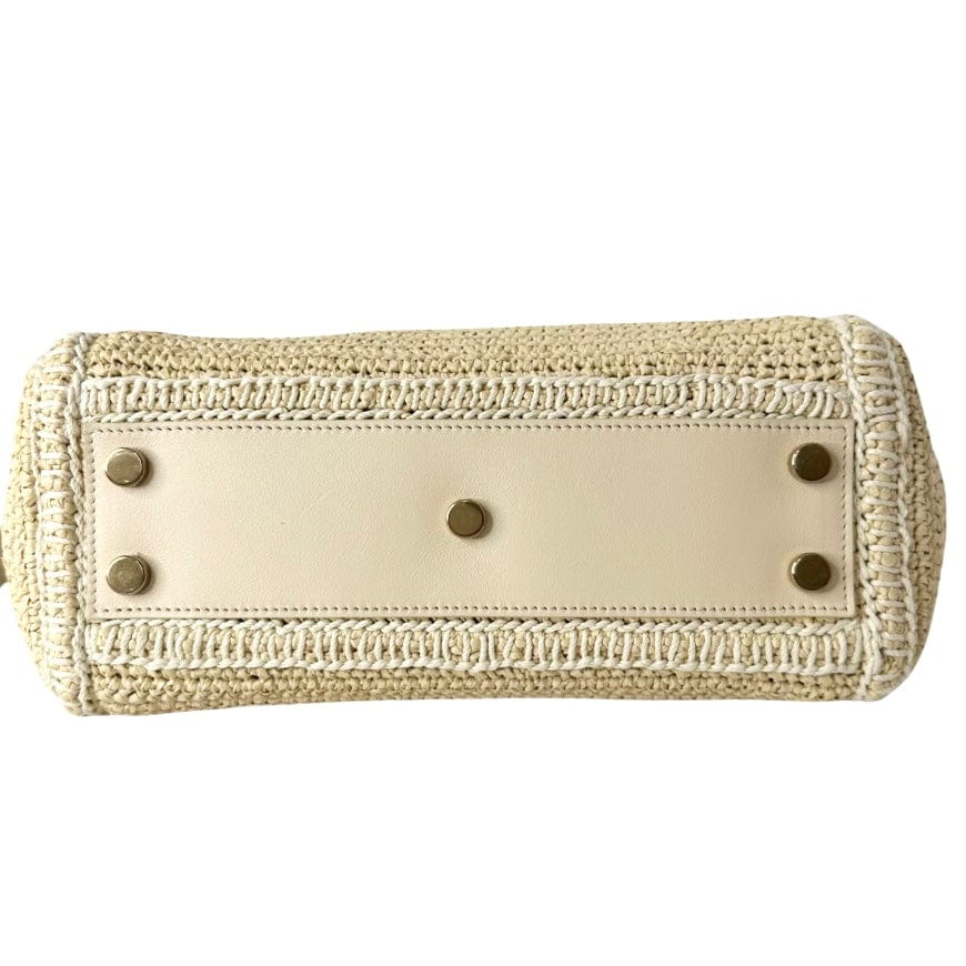 Saint Laurent Raffia Baby Downtown Cabas