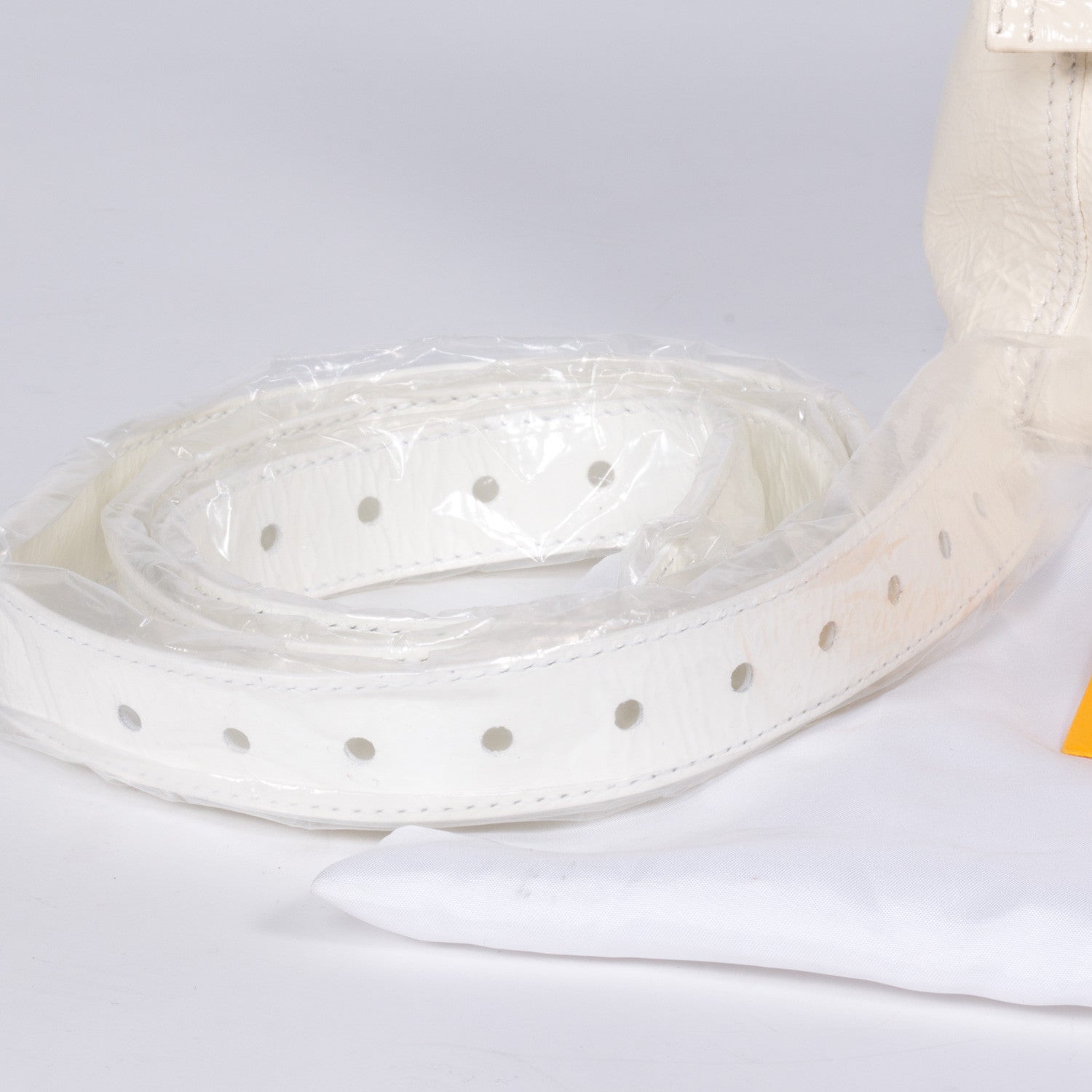 Fendi White Baguette