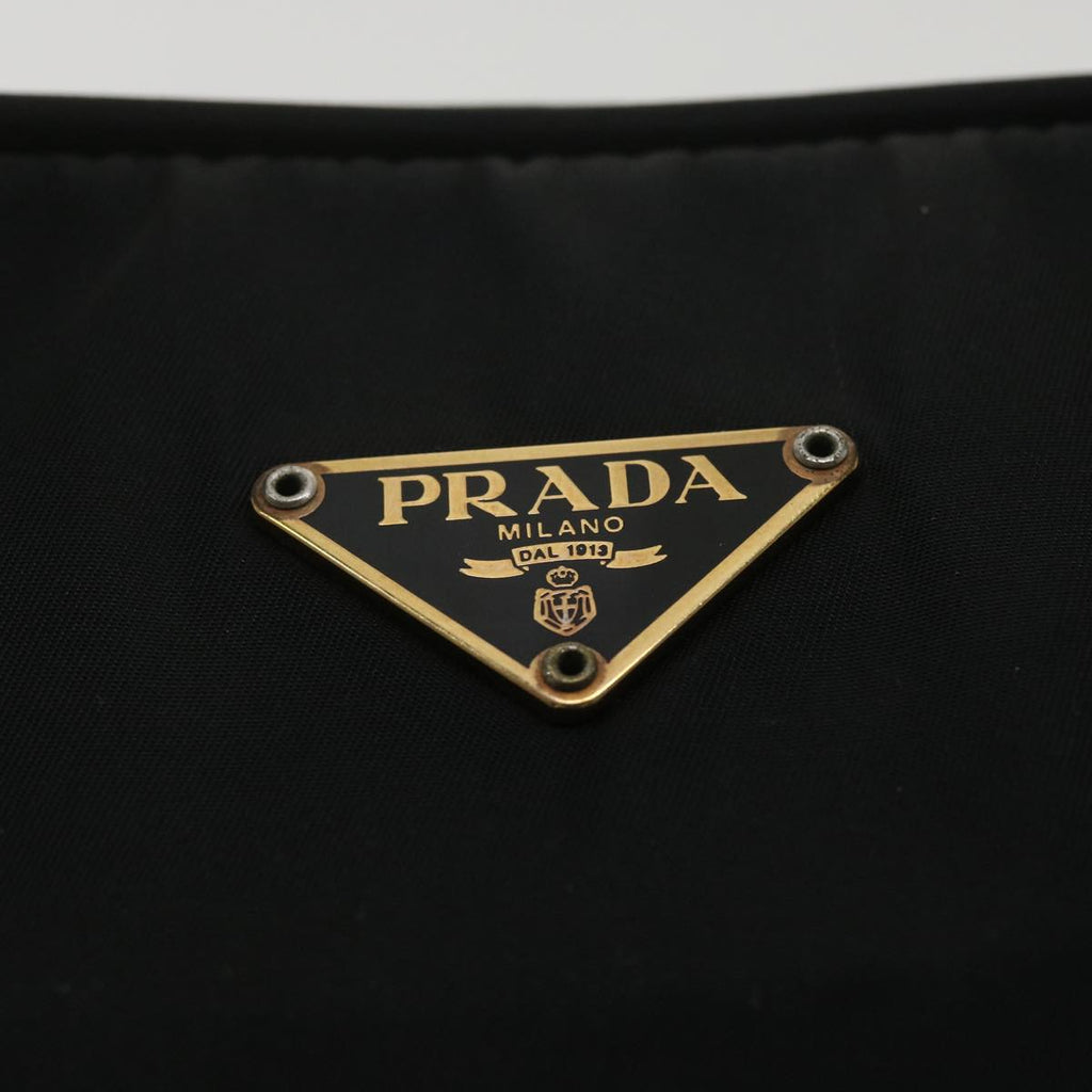PRADA Semi-Shoulder Shoulder Bag Nylon Black BR0140  yk5703